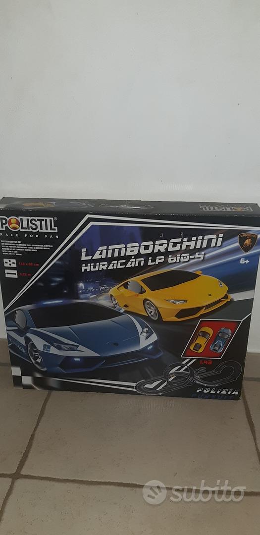 PISTA POLISTIL POLIZIA LAMBORGHINI HURACAN 1:43