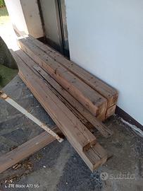 Travi in legno di abete