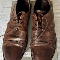 Scarpe cuoio marrone da uomo  taglia 43
