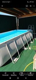 Piscina Bestway rettangolare 412x201x122