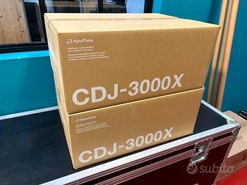 COPPIA DI LETTORI PIONEER DJ CDJ-3000X: NUOVI