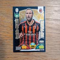 carta Gonzalo Higuaìn top player calciatori 18-19