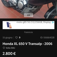 Honda transalp 600