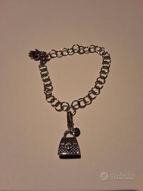 braccialetto Argento Rosato