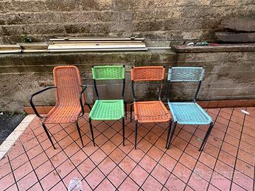 Sedie da Bar anni 60 Vintage