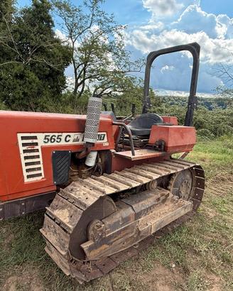 TRATTORE CINGOLATO FIAT 565 C 58CV, FORCA, PALETTA