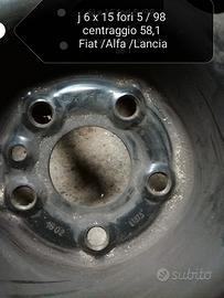 cerchi , gomme e borchie originali Alfa Romeo 