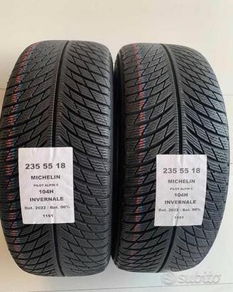 2 gomme 235 55 18 michelin a1151