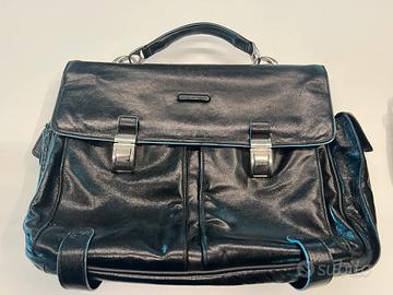 Borsa ufficio piqudro in pelle