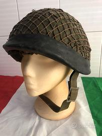 ELMETTO ITALIANO M33 COMPLETO VINTAGE NOMINATIVO