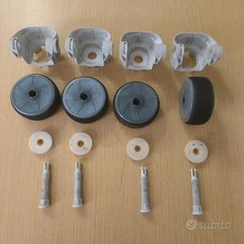 Ruote ricambio pulitore piscina Intex 