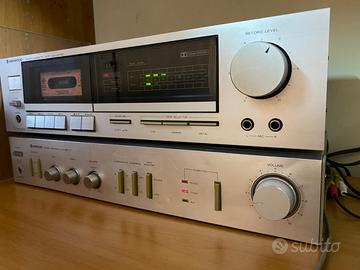 Amplificatore -piastra cassette-