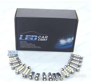 KIT 8 LAMPADE LED PER SEAT LEON MK1 1M 99-06