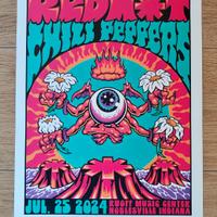 Poster Red Hot Chili Peppers - Indian 2024