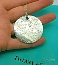 ciondolo Tiffany originale in argento