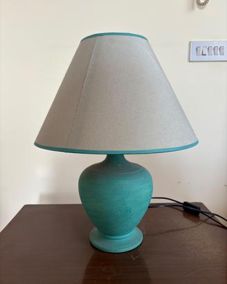 Lampada turchese vintage