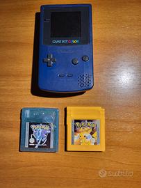 Gameboy color + giochi