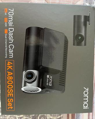 70mai A800SE Dash Cam 4K Set – HDR – Dual Channel