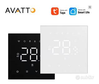 Termostato WIFI bianco Tuya per caldaia/boiler