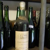 Bottiglia di vino falerno anno 1966