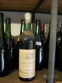 Bottiglia di vino falerno anno 1966
