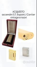 Accendini dupont/cartier vintage