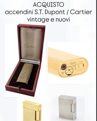 Accendini dupont/cartier vintage