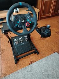 il volante con le pedale, + il cambio