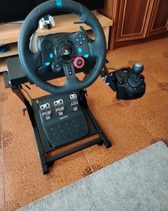 il volante con le pedale, + il cambio