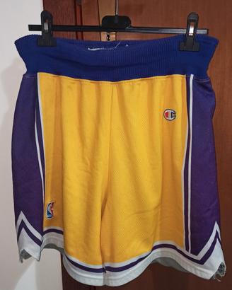 Pantaloncini vintage NBA LA Lakers Champions tg m