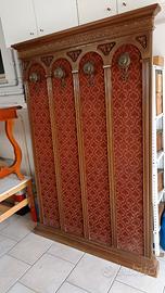 APPENDIABITI VINTAGE legno scuro – Anni ’60 / ’70