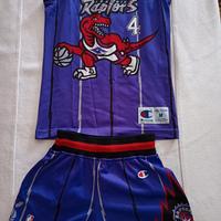 Completo basket per bimbi 4-9 anni Toronto Raptors