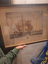 quadri stampe antiche velieri 