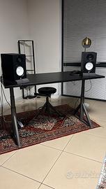 Yamaha HS7 + stand + pad + cavi xlr-jack