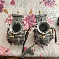 Carburatori Rs 250 + colletori e pacco lamellari