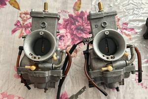 Carburatori Rs 250 + colletori e pacco lamellari