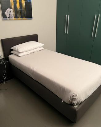 Letto Letto Flou una piazza