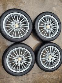 cerchi in lega 17" originali Alfa 159