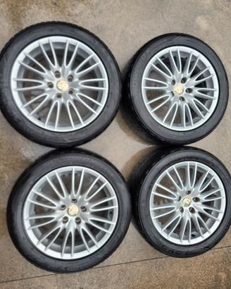 cerchi in lega 17" originali Alfa 159