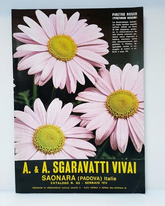 Catalogo sgaravatti vivai n.455 gennaio 1974
