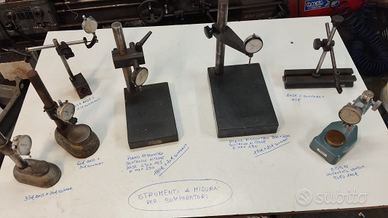 Strumenti di misura per comparatori -piani di risc