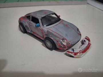 modellino 1/43 porsche 911 gt da restaurare