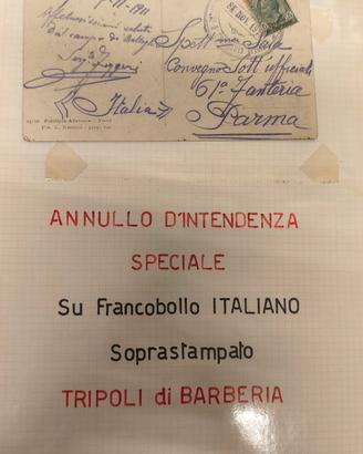 cartolina tripoli di barberia