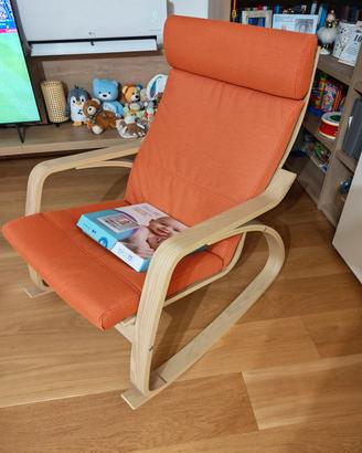 sedia a dondolo Ikea usata poco
