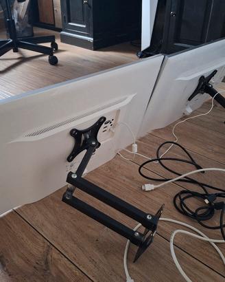 Coppia Monitor PC 27" LG IPS Full HD