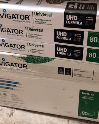 risme nuove da 500 fogli A3 NAVIGATOR 80g