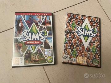 GIOCHI PC THE SIMS 3 + EXPANSION PACK ANIMALI&CO