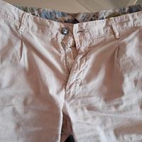 Pantaloncini uomo Myths, beige, tg.50, cotone/lino