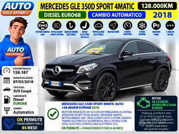 Mercedes GLE Coupe 350 D SPORT 4MATIC EURO6D CAMBI
