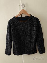 Maglioncino donna brillantinato